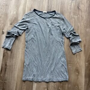 Rag and Bone Navy‎ Stripes Dress Women's Size Medium Long Sleeve